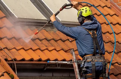 Démoussage et hydrofuge de toiture à Lamécourt
